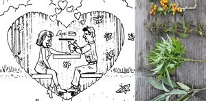 Collage_Schmetterlinge im Bauch Collage_Schmetterlinge im Bauch