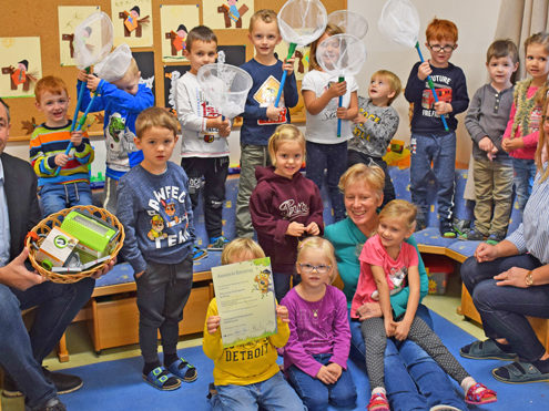 Auszeichnung des Naturpark-Kindergartens Rechberg_Foto Barbara Derntl