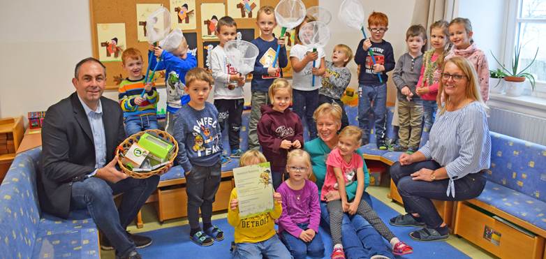 Auszeichnung des Naturpark-Kindergartens Rechberg_Foto Barbara Derntl